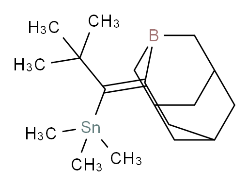 (Z)-(2,2-dimethyl-1-(3-boratricyclo[4.3.1.13,8]undecan-4-ylidene)propyl)trimethylstannane