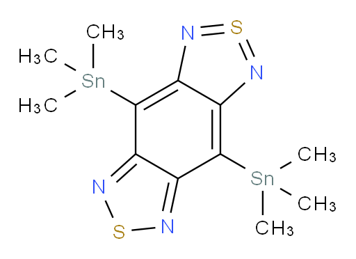 4,8-Bis(trimethylstannyl)-2λ4δ2-benzo[1,2-c:4,5-c′]bis[1,2,5]thiadiazole