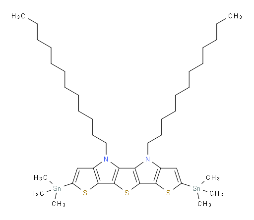 4,5-Didodecyl-4,5-dihydro-2,7-bis(trimethylstannyl)dithieno[2,3-d:2′,3′-d′]thieno[3,2-b:4,5-b′]dipyrrole