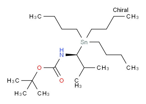 (S)-tert-butyl (2-methyl-1-(tributylstannyl)propyl)carbamate
