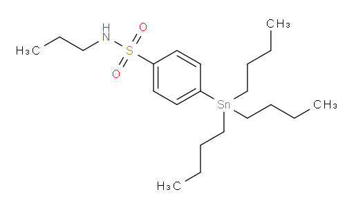 N-丙基-4-(三丁基锡基)苯磺酰胺