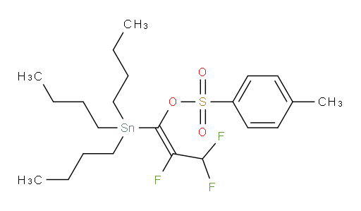 (Z)-2,3,3-三氟-1-(三丁基锡基)丙烯-1-基 4-甲基苯磺酸盐