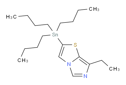 7-乙基-2-(三丁基锡基)咪唑并[5,1-b]噻唑