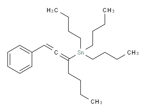 三丁基(1-苯基庚-1,2-二烯-3-基)锡烷