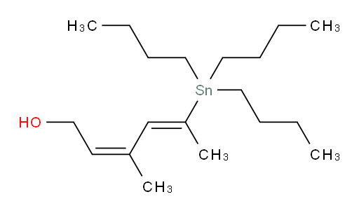 (2Z,4E)-3-甲基-5-(三丁基锡基)六-2,4-二烯-1-醇