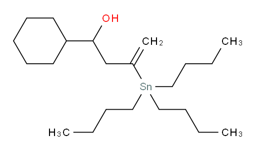 1-环己基-3-(三丁基锡基)丁-3-烯-1-醇