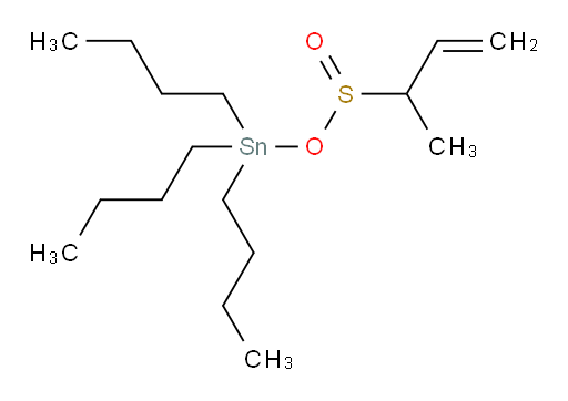 三丁基锡基 丁-3-烯-2-亚磺酸盐