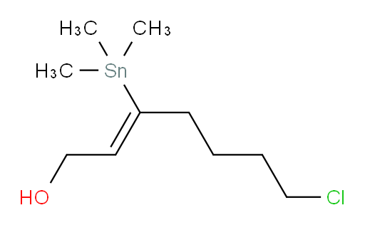(Z)-7-氯-3-(三甲基锡基)庚-2-烯-1-醇