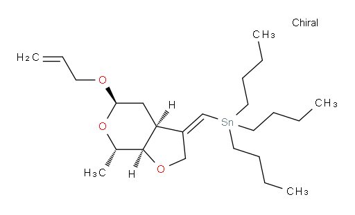 ((Z)-((3aS,5R,7S,7aR)-5-(烯丙氧基)-7-甲基四氢-2H-呋喃并[2,3-c]吡喃-3(3aH)-亚基)甲基)三丁基锡烷