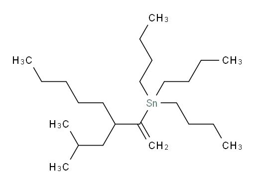 三丁基(3-异丁基辛-1-烯-2-基)锡烷