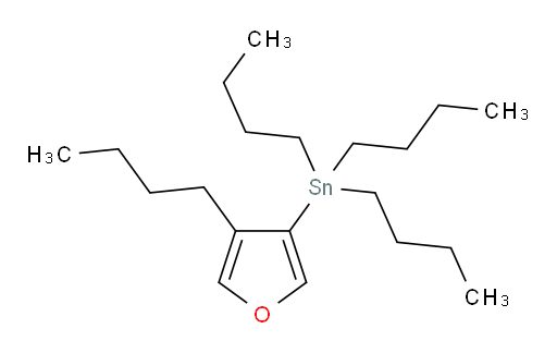 三丁基(4-丁基呋喃-3-基)锡烷
