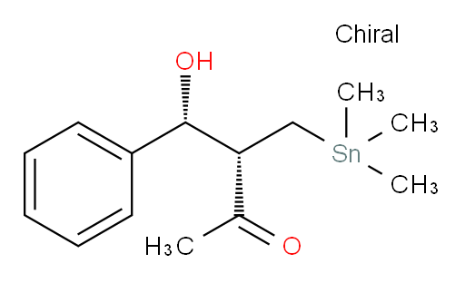 (3S,4R)-4-羟基-4-苯基-3-((三甲基锡基)甲基)丁-2-酮