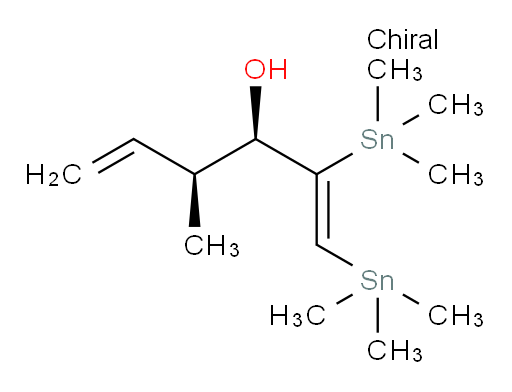 (3R,4S,Z)-4-甲基-1,2-双(三甲基锡基)六-1,5-二烯-3-醇
