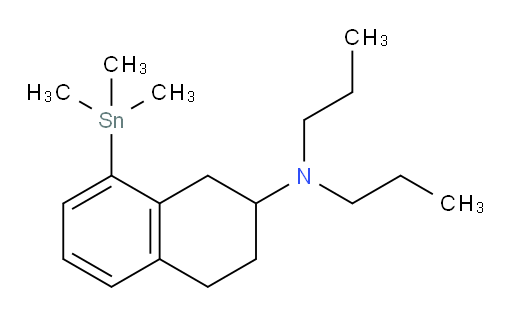 N,N-二丙基-8-(三甲基锡基)-1,2,3,4-四氢萘-2-胺