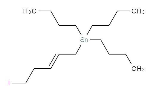 (E)-三丁基(5-碘戊-2-烯-1-基)锡烷