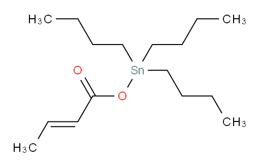 (E)-tributylstannyl but-2-enoate