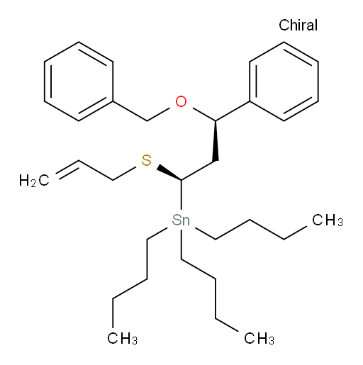 ((1R,3R)-1-(烯丙基硫基)-3-(苄氧基)-3-苯基丙基)三丁基锡烷