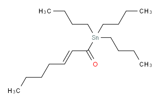 (E)-1-(三丁基锡基)庚-2-烯-1-酮