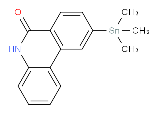 9-(三甲基锡基)菲啶-6(5H)-酮