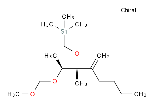 (5R,6S)-5-(己-1-烯-2-基)-2,2,5,6-四甲基-4,7,9-三氧杂-2-锡杂癸烷