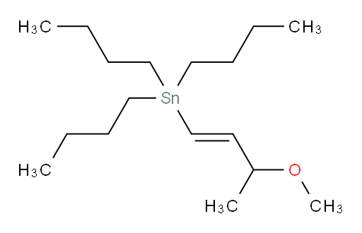 (E)-三丁基(3-甲氧基丁-1-烯-1-基)锡烷
