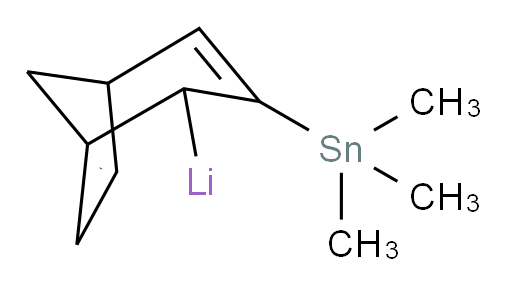 (3-(trimethylstannyl)bicyclo[3.2.1]octa-3,6-dien-2-yl)lithium