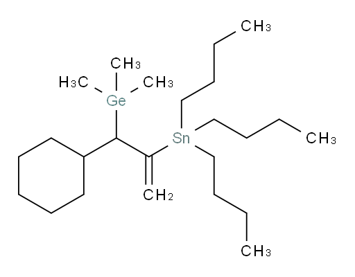 (1-cyclohexyl-2-(tributylstannyl)allyl)trimethylgermane