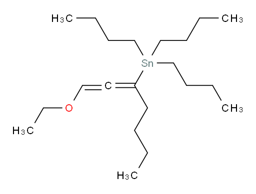 三丁基(1-乙氧基庚-1,2-二烯-3-基)锡烷