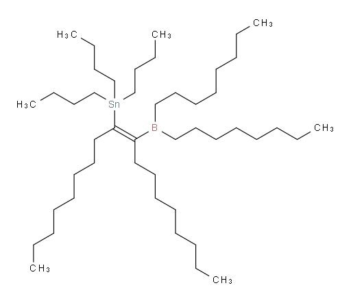 (E)-三丁基(10-(二辛基boryl)十八碳-9-烯-9-基)锡烷