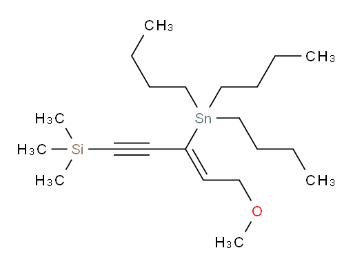 (Z)-(5-甲氧基-3-(三丁基锡基)戊-3-烯-1-炔-1-基)三甲基硅烷