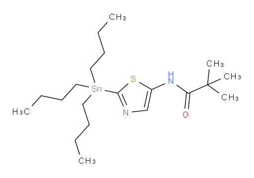 N-(2-(三丁基锡基)噻唑-5-基)叔戊酰胺
