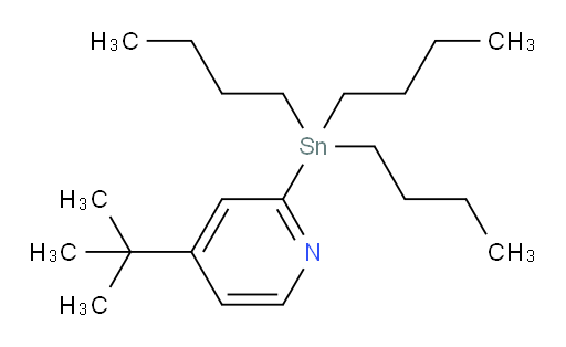 4-(叔丁基)-2-(三丁基锡基)吡啶
