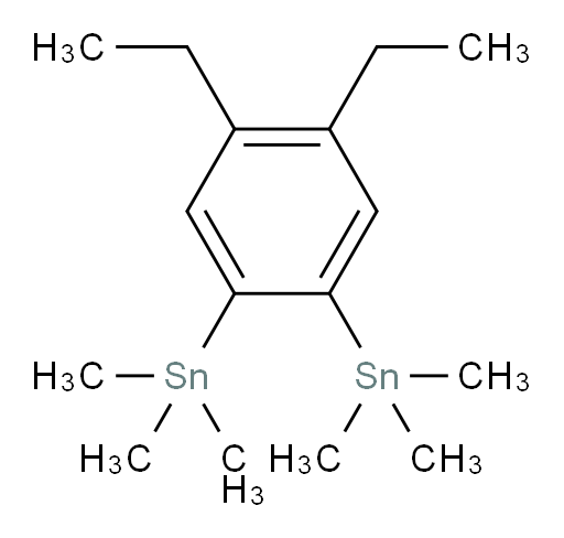 (4,5-二乙基-1,2-苯基ene)双(三甲基锡烷)