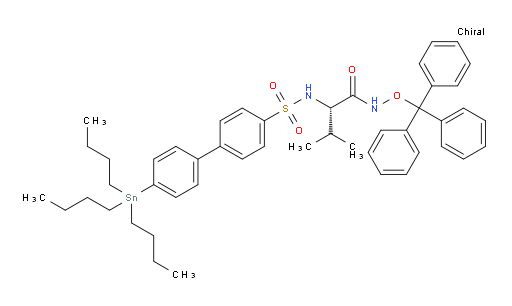 (S)-3-甲基-2-(4'-(三丁基锡基)-[1,1'-联苯]-4-基磺酰胺基)-N-(三苯甲氧基)丁酰胺