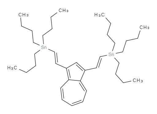 1,3-双((E)-2-(三丁基锡基)乙烯基)薁