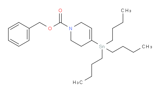 苄基 4-(三丁基锡基)-5,6-二氢吡啶-1(2H)-甲酸酯