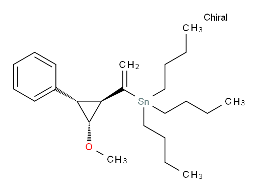 三丁基(1-((1R,2R,3S)-2-甲氧基-3-苯基环丙基)乙烯基)锡烷