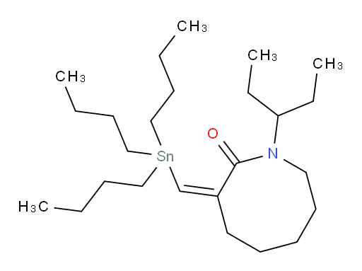 (Z)-1-(戊-3-基)-3-((三丁基锡基)亚甲基)氮杂环辛烷-2-酮
