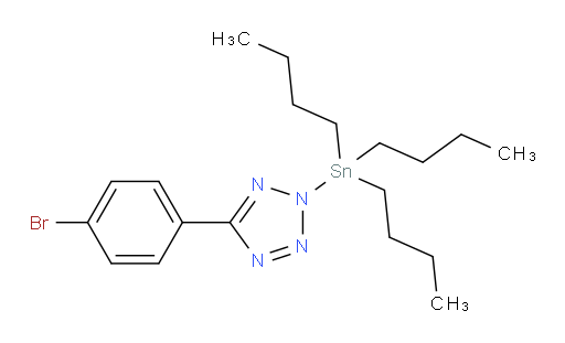 5-(4-溴苯基)-2-(三丁基锡基)-2H-四氮唑