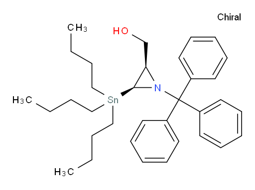 ((2R,3S)-3-(三丁基锡基)-1-三苯甲基氮丙啶-2-基)甲醇