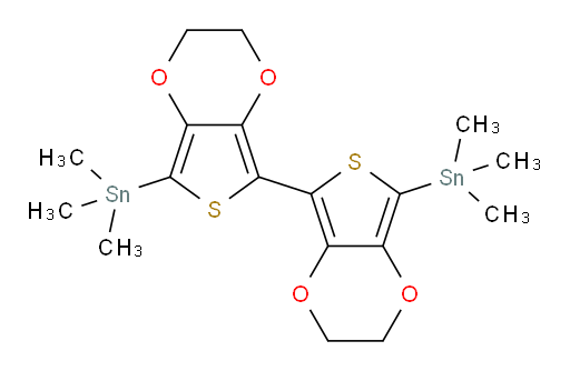 7,7'-双(三甲基锡基)-2,2',3,3'-四氢-5,5'-bi噻吩并[3,4-b][1,4]二噁烯