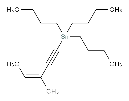 (Z)-tributyl(3-methylpent-3-en-1-yn-1-yl)stannane