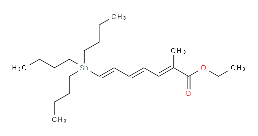 (2E,4E,6E)-乙基 2-甲基-7-(三丁基锡基)庚-2,4,6-三烯酸酯