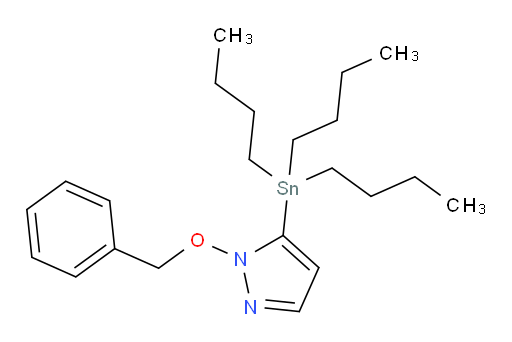 1-(苄氧基)-5-(三丁基锡基)-1H-吡唑