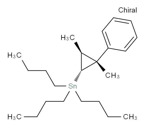 三丁基((1R,2R,3S)-2,3-二甲基-2-苯基环丙基)锡烷