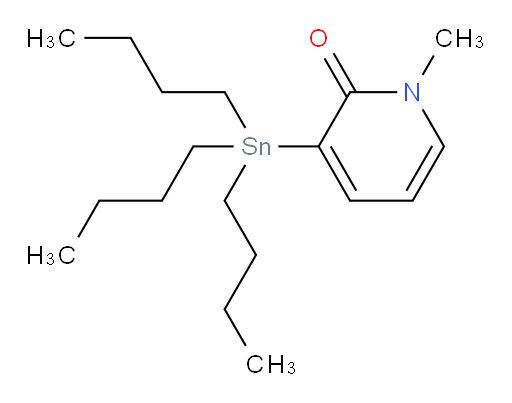 1-methyl-3-(tributylstannyl)pyridin-2(1H)-one