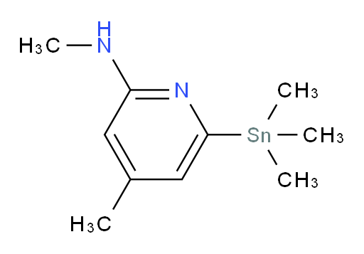 N,4-dimethyl-6-(trimethylstannyl)pyridin-2-amine