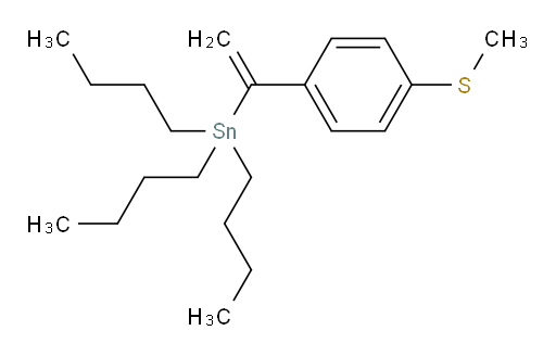 tributyl(1-(4-(methylthio)phenyl)vinyl)stannane