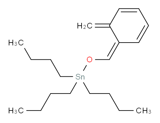 (Z)-三丁基((6-亚甲基环己-2,4-二烯-1-亚基)甲氧基)锡烷