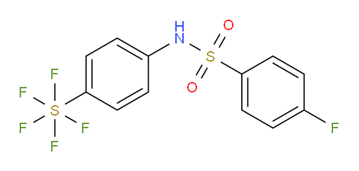 [4-[[(4-fluorophenyl)sulfonyl]amino]phenyl]sulfur pentafluoride